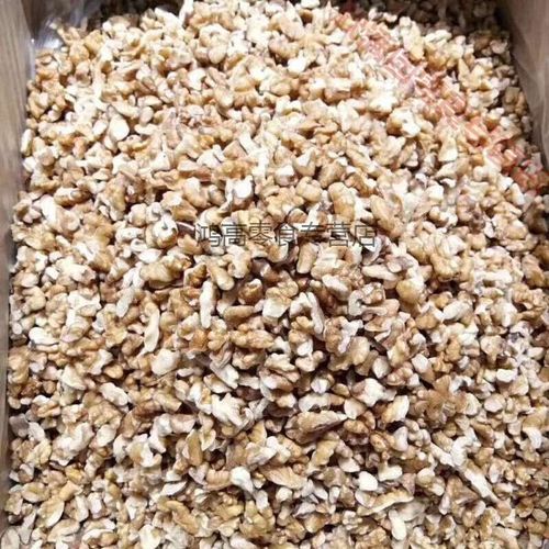 新货生核桃仁500g新鲜小包装去壳孕妇零食原味大核桃肉散装 碎仁1斤